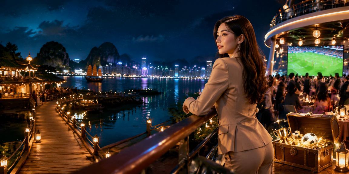 Người dùng Việt Nam đăng nhập tài khoản cá cược bên vịnh Hạ Long